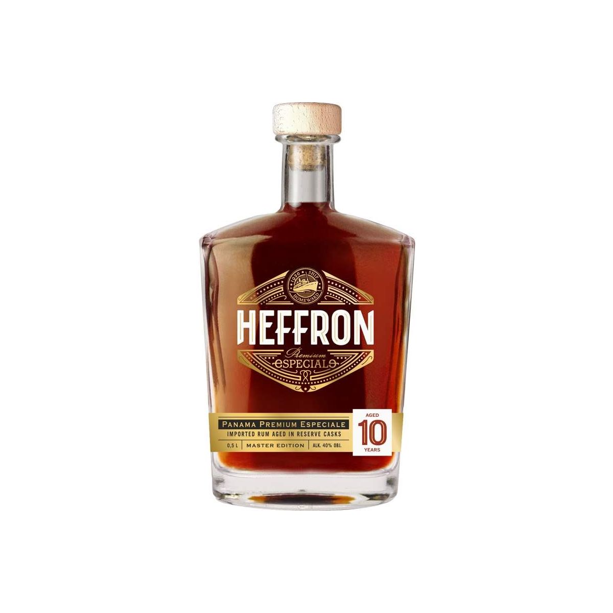 Heffron Panama Premium Especiale Rum 10 Y.O. 0,7l