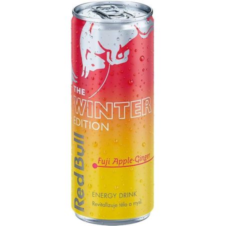 Red Bull Winter Edition Fuji Apple – Ginger 0,25l plech