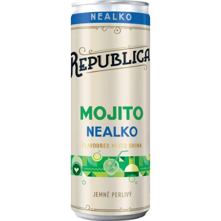 Republica Mojito nealko 0,25l - plech