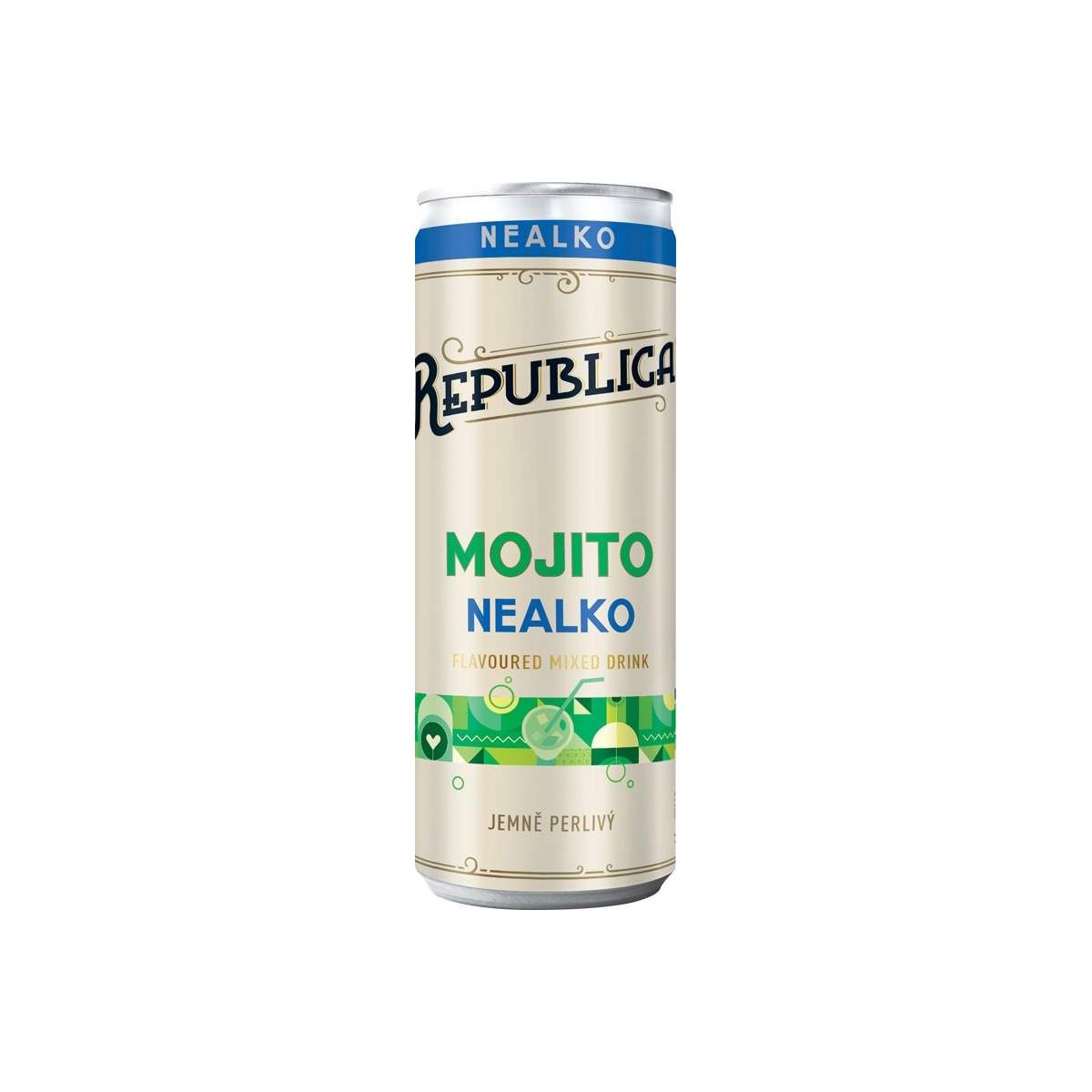 Republica Mojito nealko 0,25l - plech
