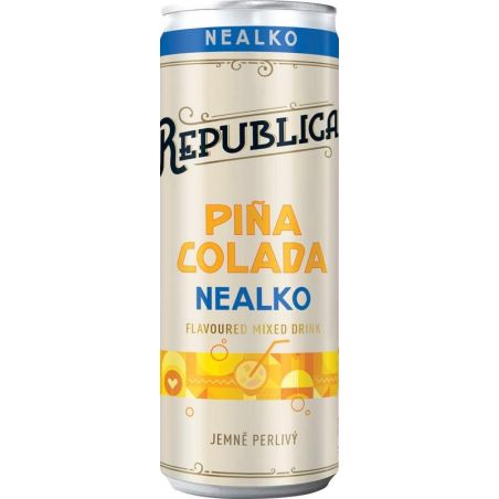 Republica Piňa Colada nealko 0,25l - plech