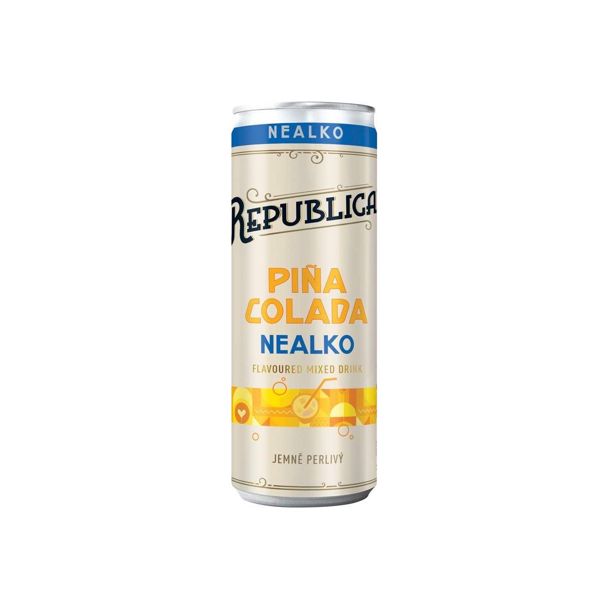 Republica Piňa Colada nealko 0,25l - plech
