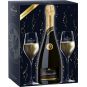 Bohemia Sekt Prestige demi sec 0,75l + 2x sklenička