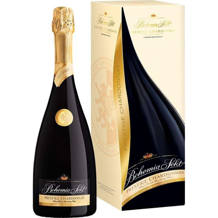 Bohemia Sekt Prestige Chardonnay brut 0,75l - box 