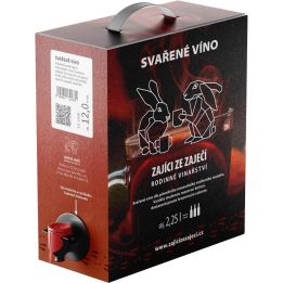 Svařené víno 2,25l - Zajíci ze Zaječí