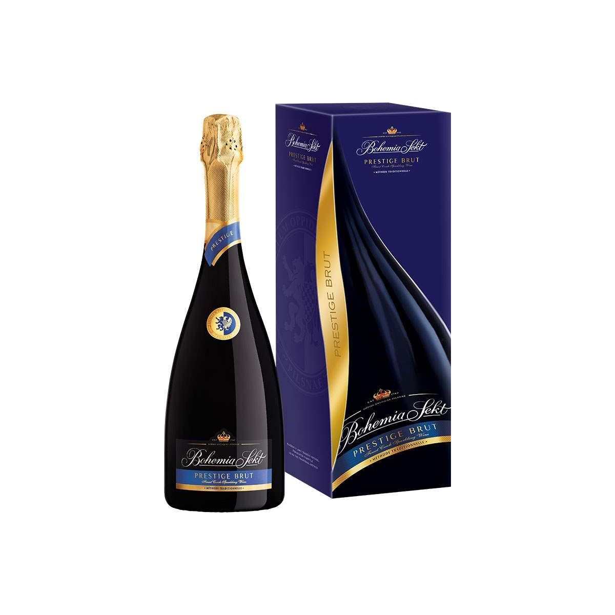 Bohemia Sekt Prestige brut 0,75l - box