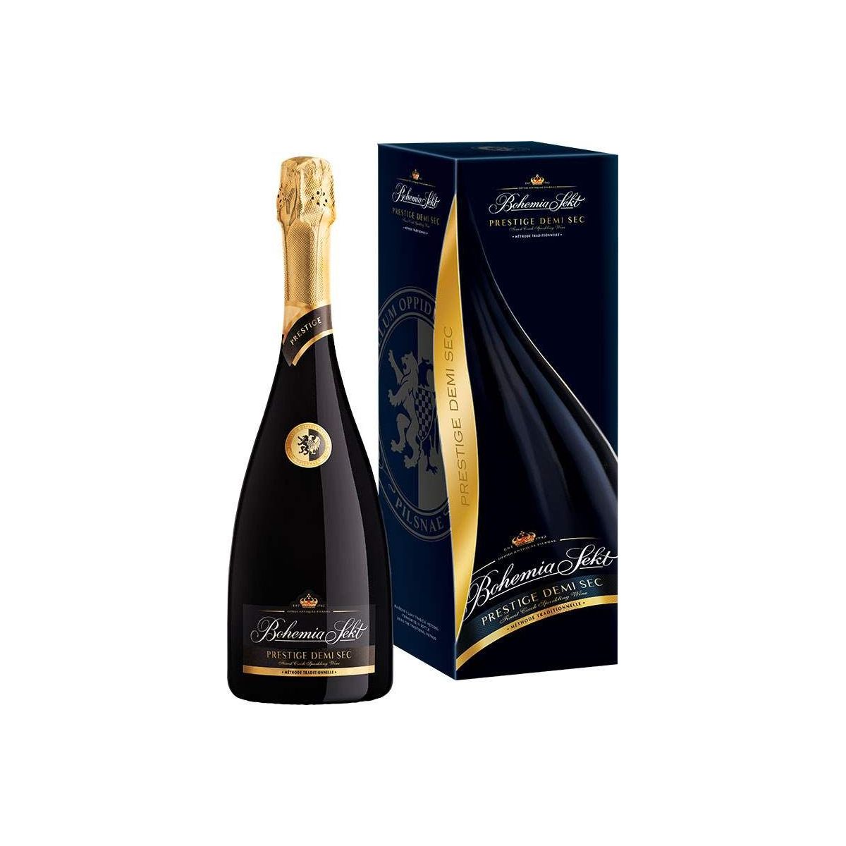Bohemia Sekt Prestige demi sec 0,75l - box