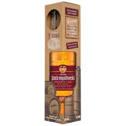 Stará myslivecká Bourbon Cask 0,5l kazeta + sklo