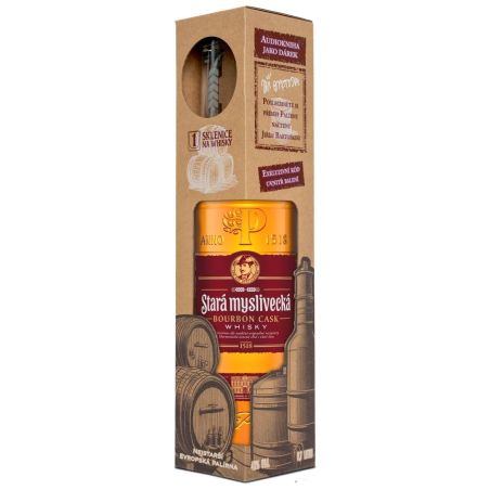Stará myslivecká Bourbon Cask 0,5l kazeta + sklo