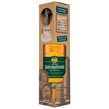 Stará myslivecká Reserve 0,7l kazeta + sklo