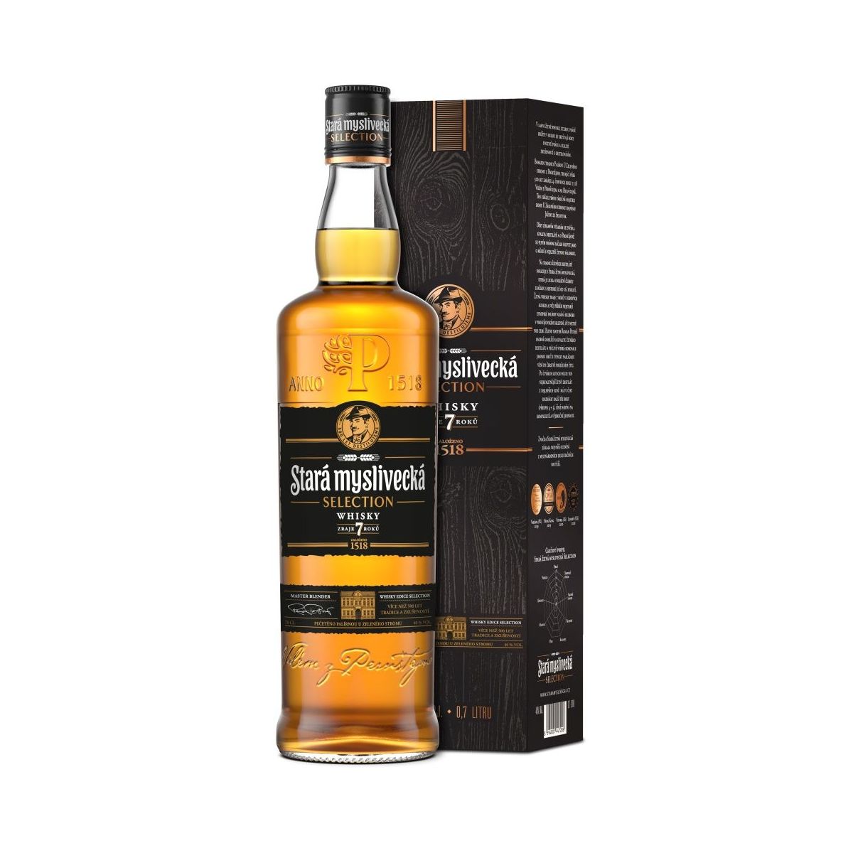Stará myslivecká Selection Whisky 7 let 0,7l