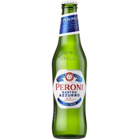 Peroni Nastro Azzuro světlý ležák 0,33l - sklo