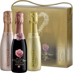 Prosecco Bottega DOC miniset 4x200ml 0,75l
