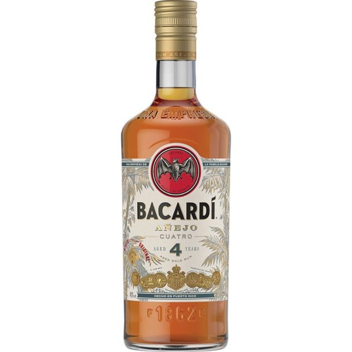 Bacardi Aňejo Cuatro 4 Y.O. 0,7l