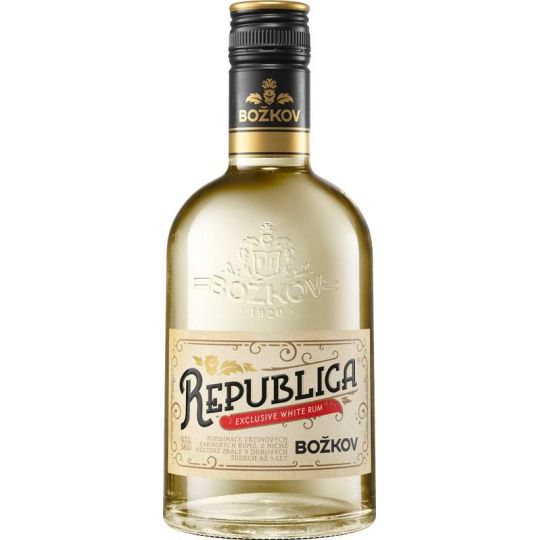 Republica Exclusive White Rum Božkov 0,5l