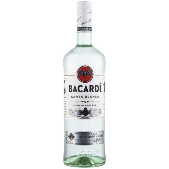 Bacardi Carta Blanca 1l