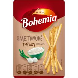 Bohemia tyčinky smetanové s cibulkou 80g