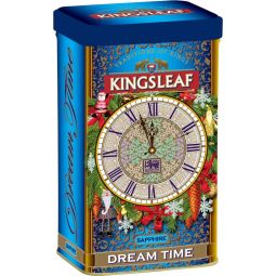 KINGSLEAF Dream Time Saphire - Černý čaj sypaný 75g - plech