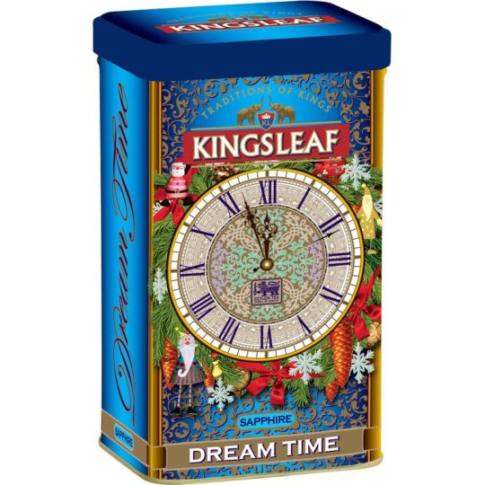 KINGSLEAF Dream Time Saphire - Černý čaj sypaný 75g - plech