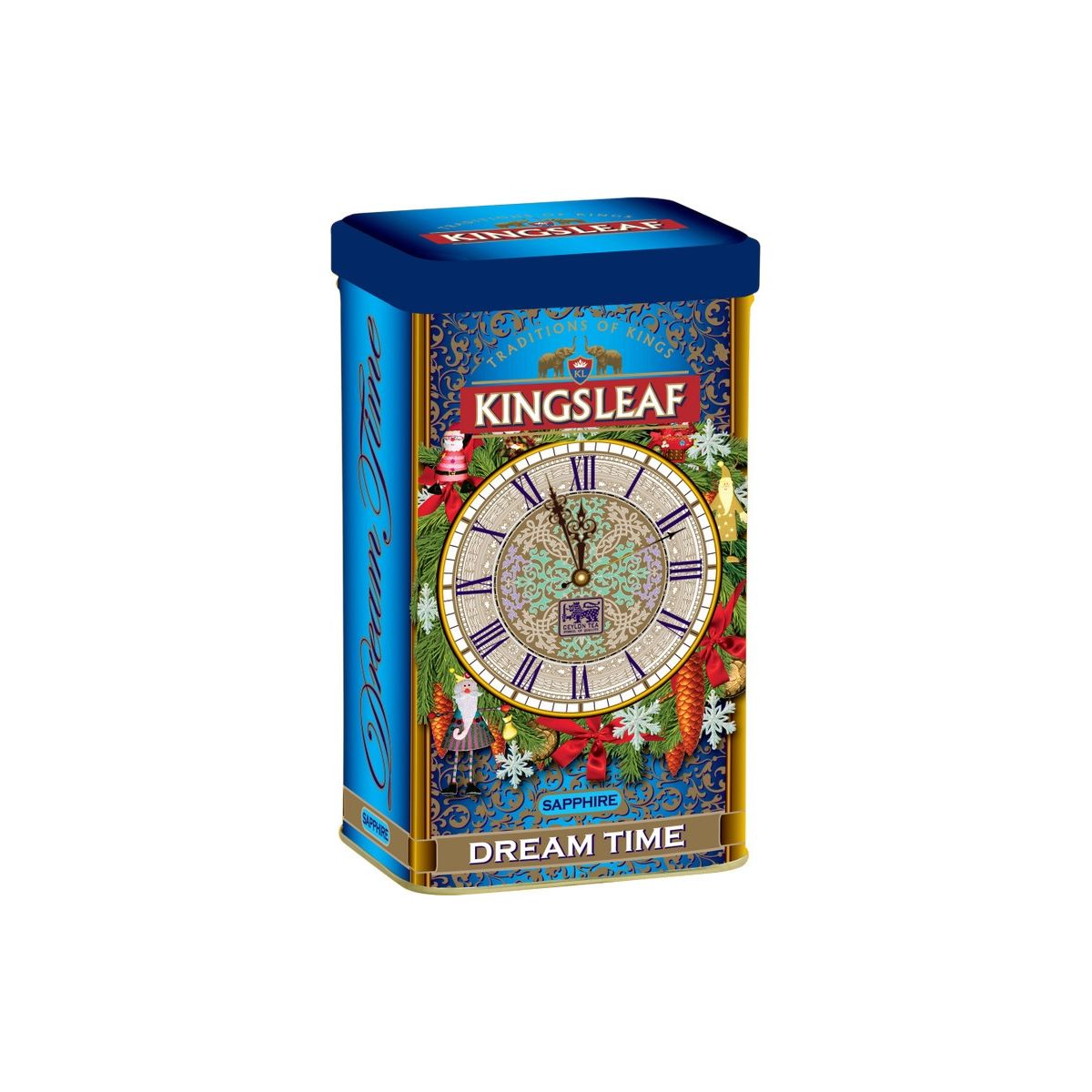 KINGSLEAF Dream Time Saphire - Černý čaj sypaný 75g - plech