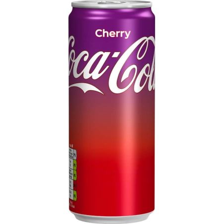 Coca cola cherry 0,33l - plech