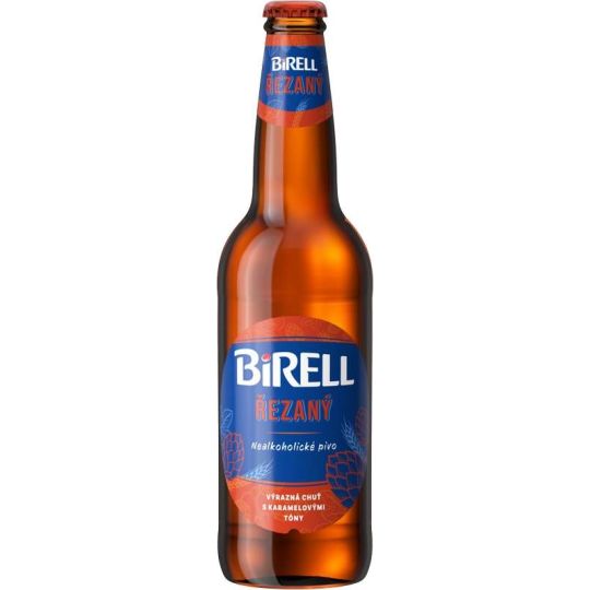 Birell Řezaný 0,5l - sklo