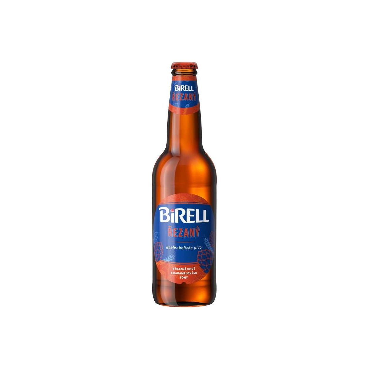 Birell Řezaný 0,5l - sklo