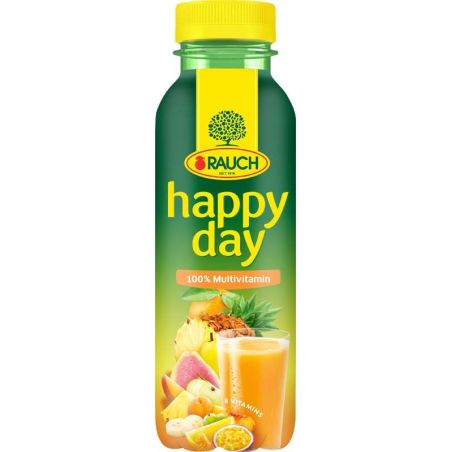 Rauch Happy day multivitamin 100% 0,33l - PET