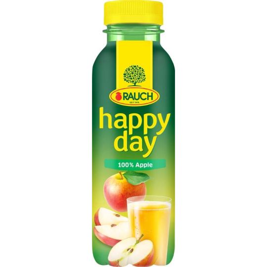 Rauch Happy Day jablko 100% 0,33l - PET