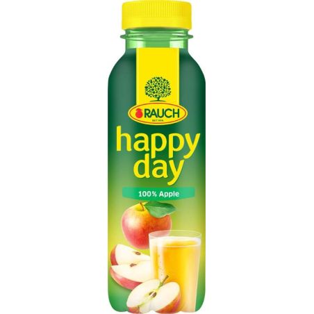 Rauch Happy Day jablko 100% 0,33l - PET