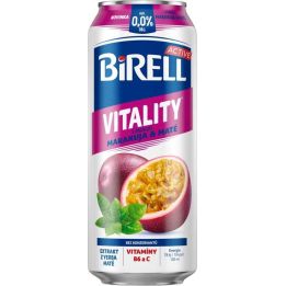 Birell Active Vitality Marakuja & Maté  0,5l - plech