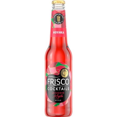 Frisco Cocktails Jahodové mojito 0,33l