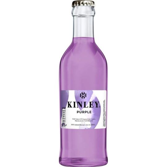 Kinley Purple 0,25l sklo