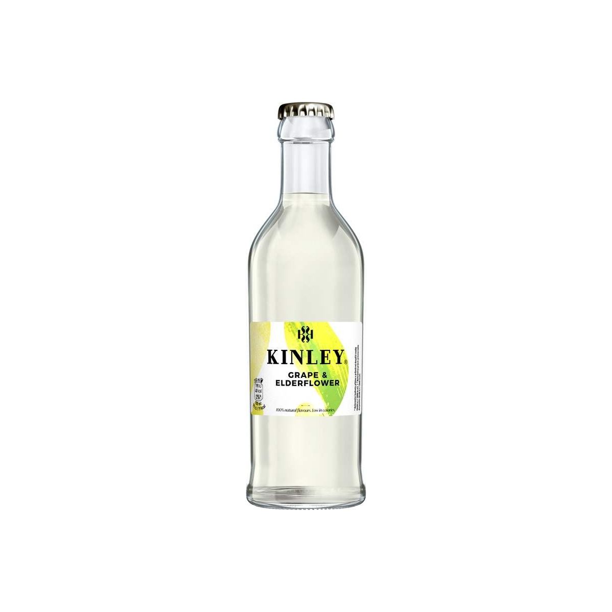 Kinley Grape & Elderflower 0,25l sklo