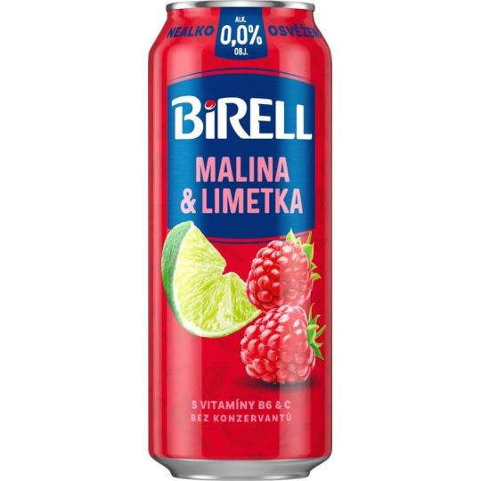 Birell Limetka & Malina 0,5l - plech