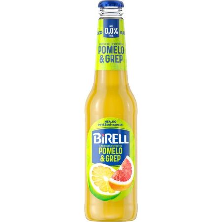 Birell Pomelo & grep 0,33l - sklo