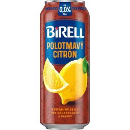 Birell Polotmavý Citron 0,5l - plech