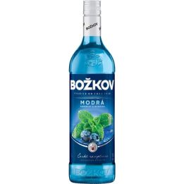 Božkov Modrá - Peprmint & Borůvka 1l