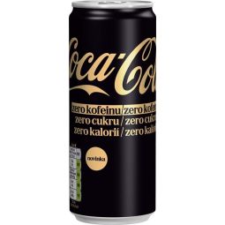 Coca cola Zero zero 0,33l - plech