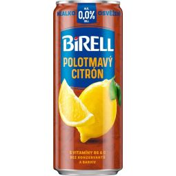 Birell Polotmavý Citron 0,33l - plech
