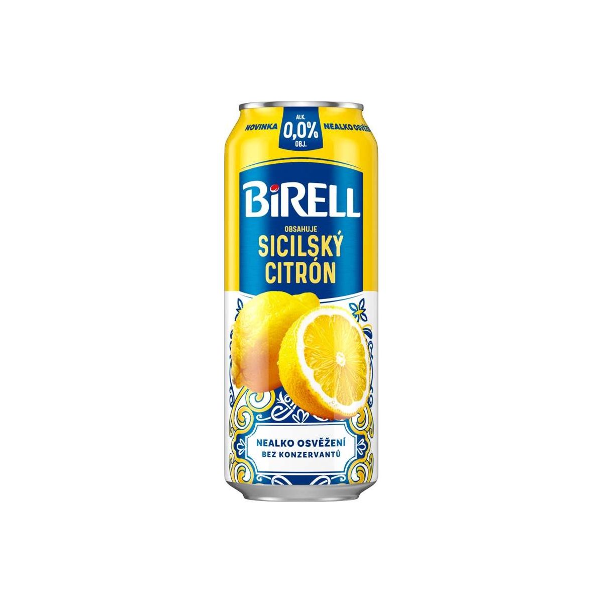 Birell Sicilský citrón 0,5l - plech