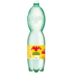 Osvěžující Mattoni Mango Alphonso s jemným perlením a intenzivní chutí zralého manga.