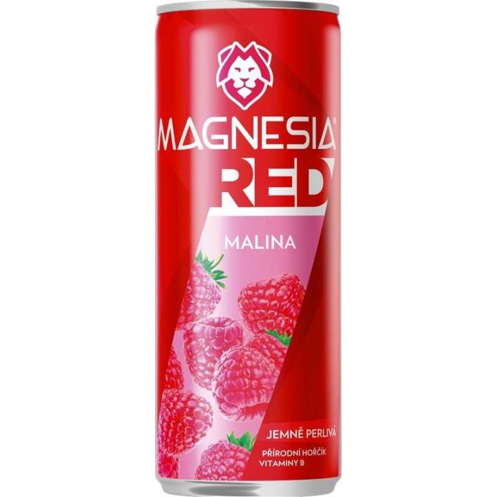 Magnesia RED malina 0,33l - plech