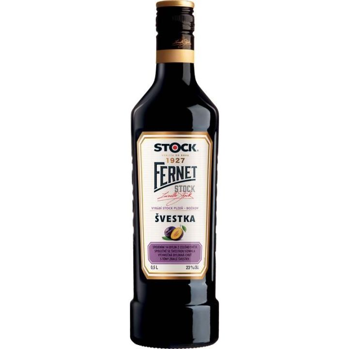 Fernet Stock Švestka 0,5l - Bylinný likér
