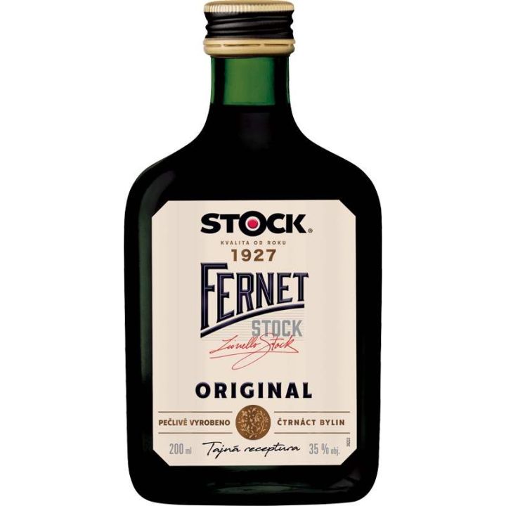 Fernet Stock Original 0,2l - Kvalitní Bylinný Likér