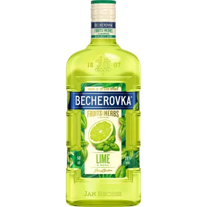 Becherovka Lime & Basil 0,5l