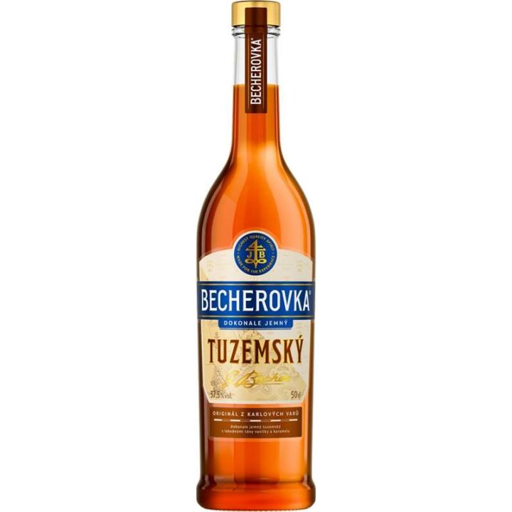 Becherovka Tuzemský 0,5l - český tuzemák 37,5 %