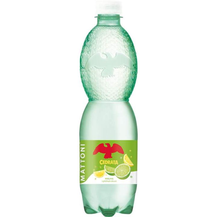 Mattoni Cedrata 0,5l PET - ochucená minerálka bez přísad