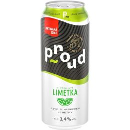 Proud Limetka 0,5l plech - lehké pivo s limetkou