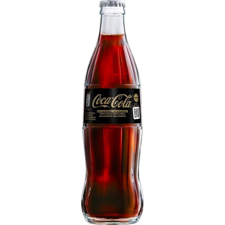 Coca Cola Zero zero 0,33l - sklo
